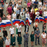 На Площади X-летия Октября города Вольска состоялся торжественный митинг, посвященный Дню Государственного флага Российской Федерации - Вольский район