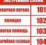 Список телефонов экстренных служб, которые помогут вам в случае, если встреча майских праздников осложнится нештатной ситуацией - Вольский район