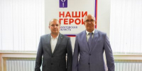 Сергей Сафонов стал наставником Александра Ефремова в рамках программы «Наши герои» - Вольская жизнь