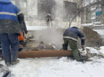 В микрорайоне Вольска из-за порыва теплотрассы на несколько часов отключено отопление