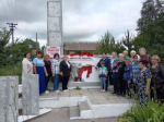 Митинг у памятника воинам-односельчанам